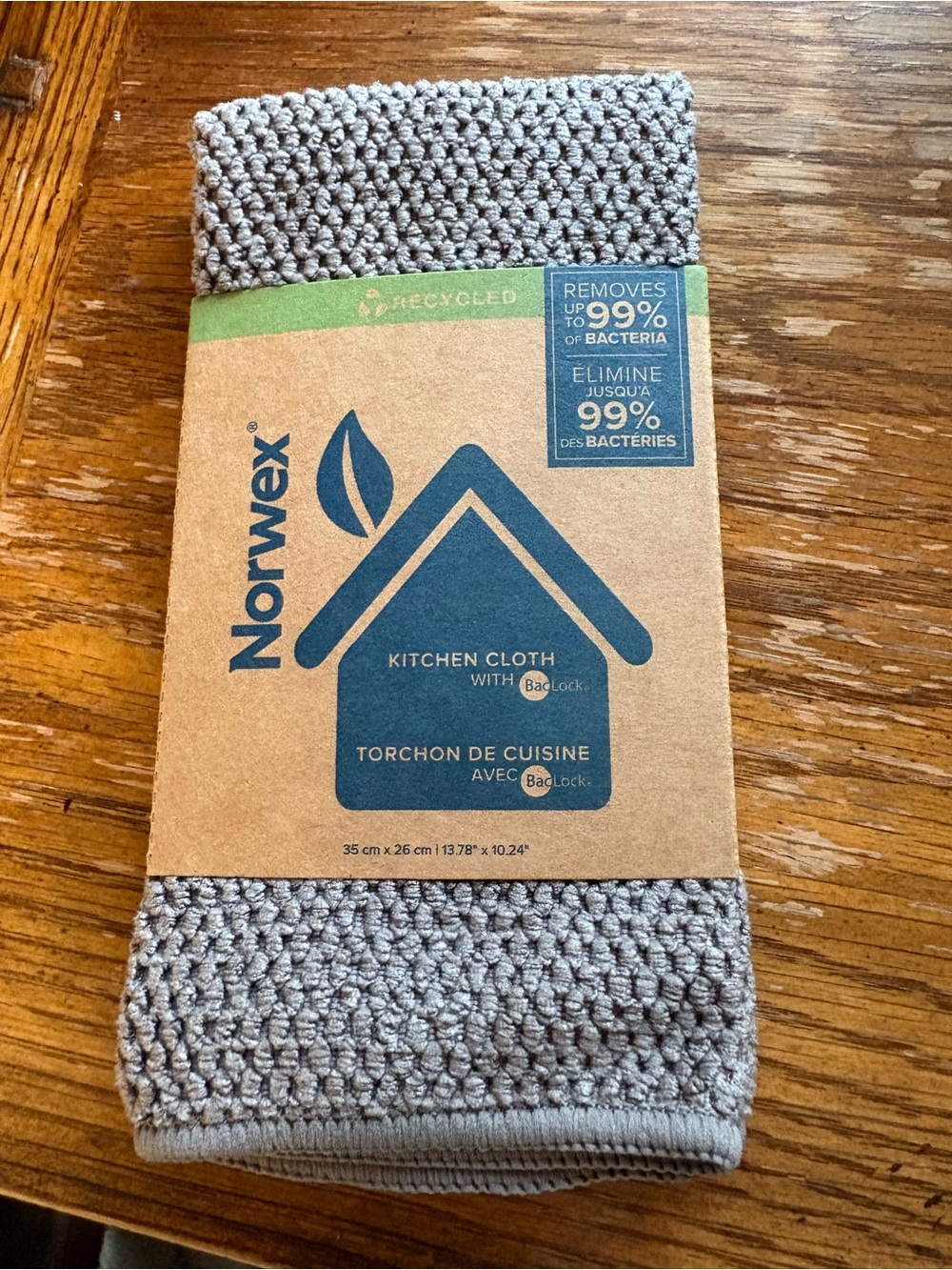 Norwex Gray Kitchen Cloth NEW